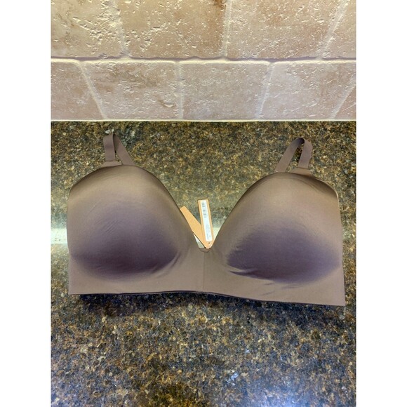 Skims Body Lightly Lined Wireless Bra Expresso 44H NWT - Picture 1 of 5
